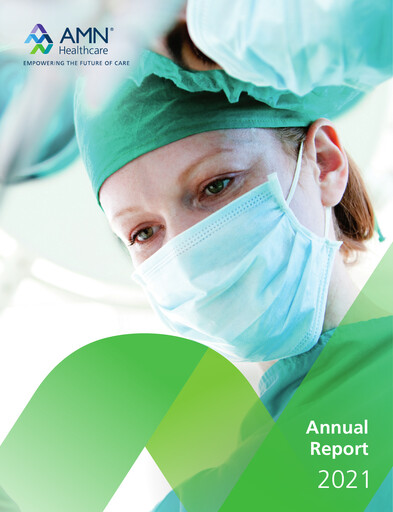 Thumbnail AMN Healthcare Services Annual Report 2021