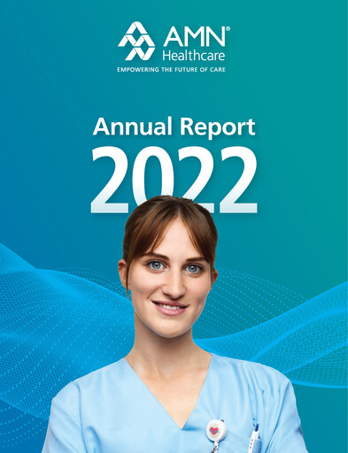 Thumbnail AMN Healthcare Services Annual Report 2022