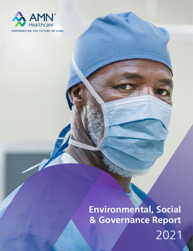 Thumbnail AMN Healthcare Services ESG Report 2021