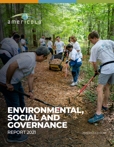 Thumbnail Americold ESG Report 2021