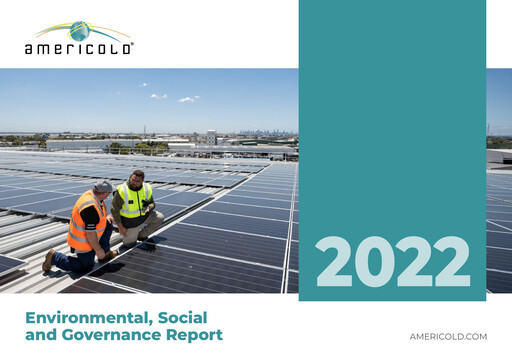 Thumbnail Americold ESG Report 2022