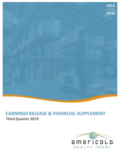 Thumbnail Americold Quarterly Report 2019-q3
