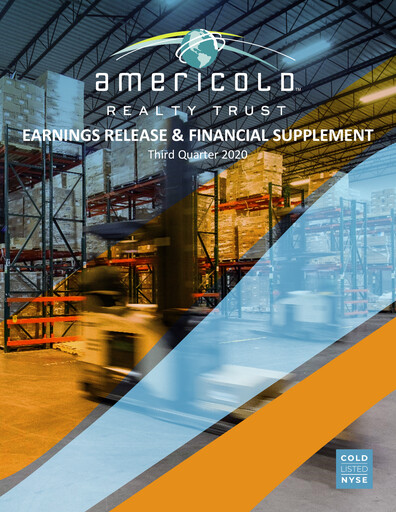 Thumbnail Americold Quarterly Report 2020-q3