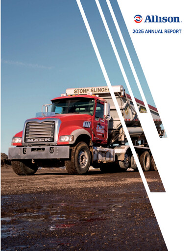 Thumbnail Allison Transmission
 Annual Report 2025