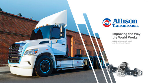 Thumbnail Allison Transmission
 ESG Report 2021