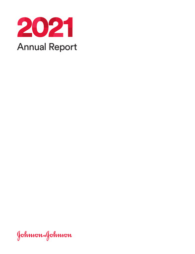 Thumbnail Johnson & Johnson Annual Report 2021