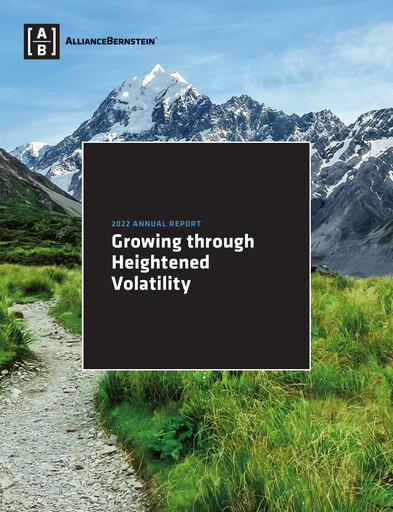 Thumbnail AllianceBernstein Annual Report 2022