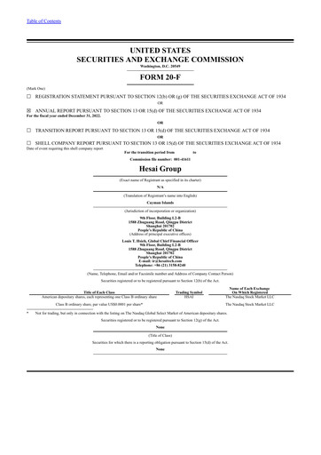 Miniature Hesai Group Rapport annuel 2022