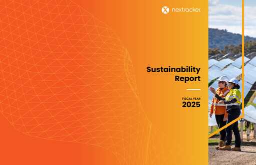 Thumbnail Nextpower Sustainability Report fy2025