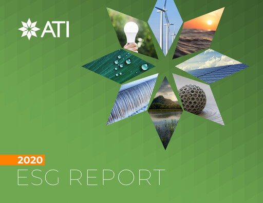Thumbnail ATI Inc.
 ESG Report 2020