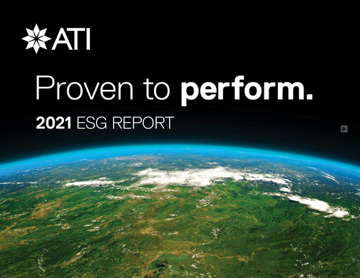 Thumbnail ATI Inc.
 ESG Report 2021