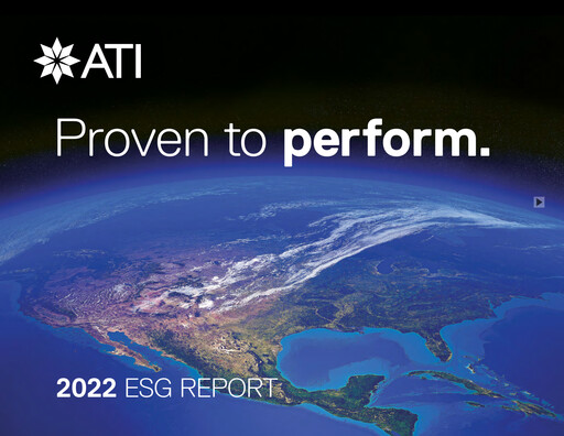 Thumbnail ATI Inc.
 ESG Report 2022