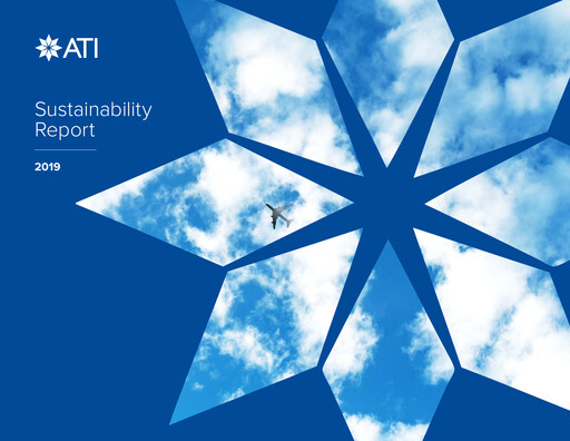 Thumbnail ATI Inc.
 Sustainability Report 2019