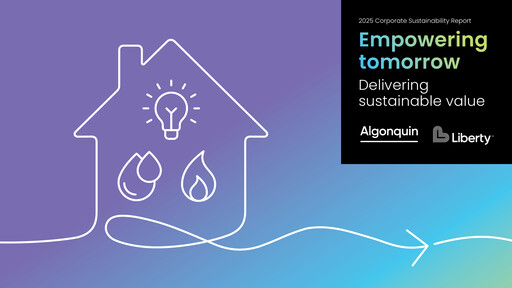Thumbnail Algonquin Power & Utilities Sustainability Report 2025