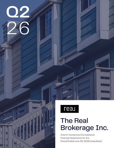 Thumbnail Real Brokerage Inc. Quarterly Report 2026-q2