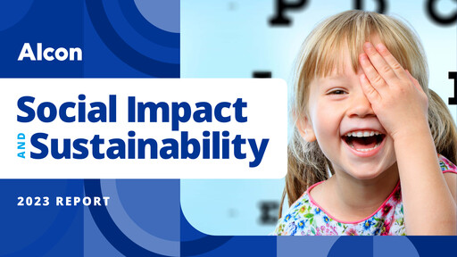 Thumbnail Alcon Sustainability Report 2023