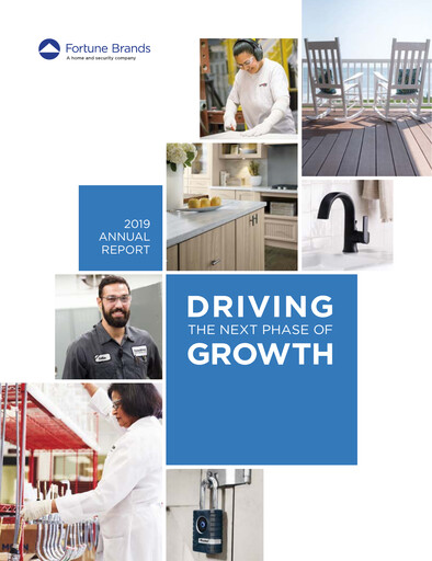 Thumbnail Fortune Brands Innovations Annual Report 2019