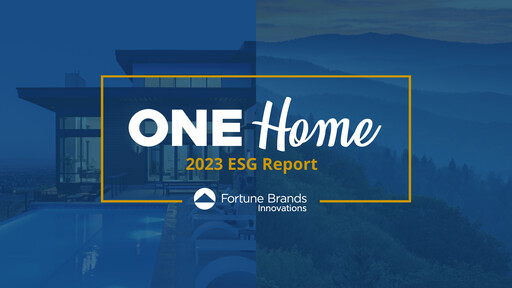 Thumbnail Fortune Brands Innovations ESG Report 2023