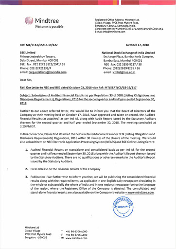 Thumbnail LTIMindtree Quarterly Report 2018-q2
