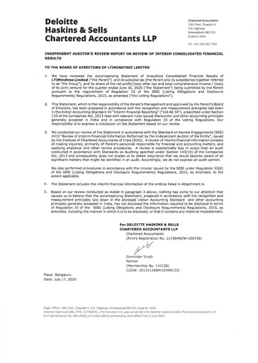 Vorschaubild LTIMindtree Quartalsbericht 2025-q1