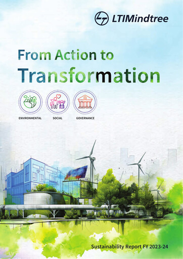 Thumbnail LTIMindtree Sustainability Report 2023-2024