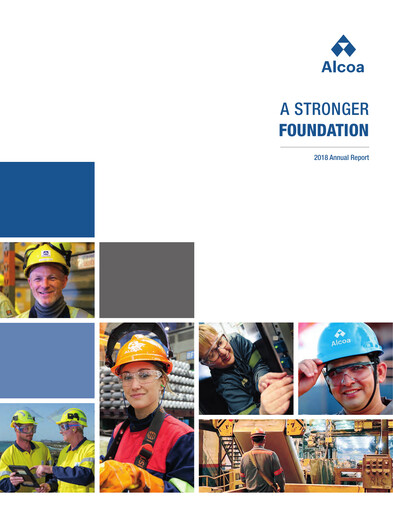 Thumbnail Alcoa Annual Report 2018