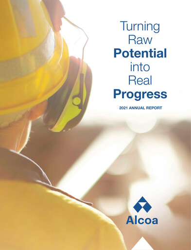 Thumbnail Alcoa Annual Report 2021