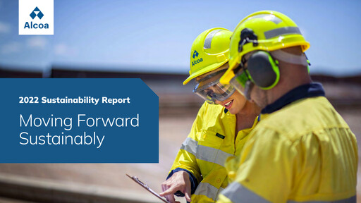 Thumbnail Alcoa Sustainability Report 2022