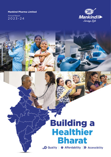 Thumbnail Mankind Pharma Annual Report 2023-2024