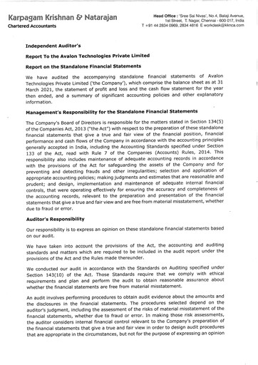 Vorschaubild Avalon Technologies Jahresbericht 2020-2021