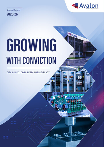 Thumbnail Avalon Technologies Annual Report 2025-2026