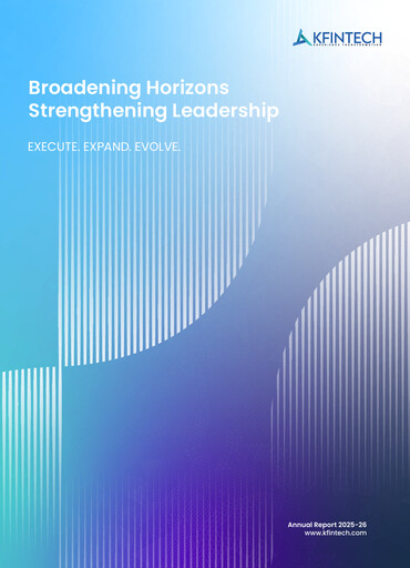 Thumbnail KFin Technologies Annual Report 2025-2026