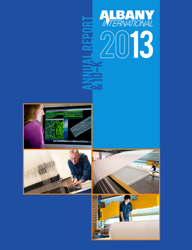 Thumbnail Albany International
 Annual Report 2013