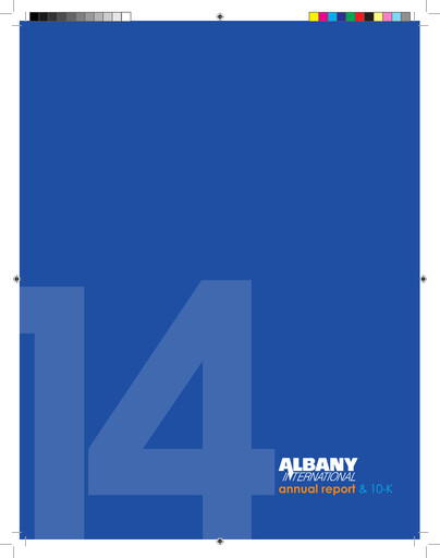 Thumbnail Albany International
 Annual Report 2014