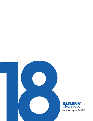 Thumbnail Albany International
 Annual Report 2018