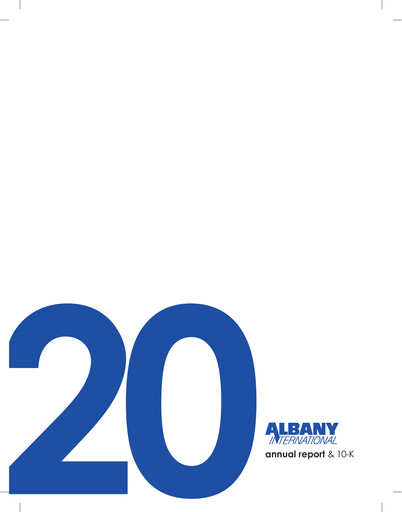 Thumbnail Albany International
 Annual Report 2020