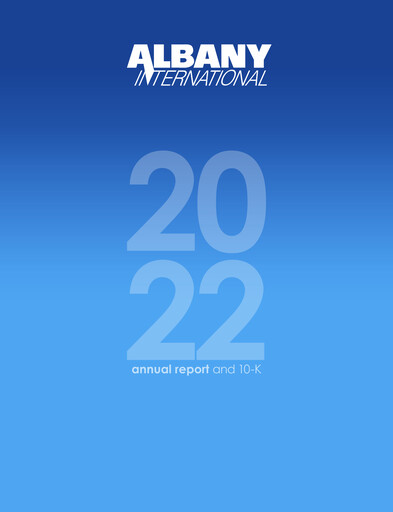 Thumbnail Albany International
 Annual Report 2022