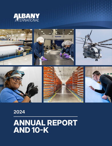 Thumbnail Albany International
 Annual Report 2024