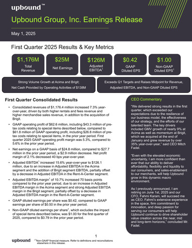 Thumbnail Upbound Group Quarterly Report 2025-q1