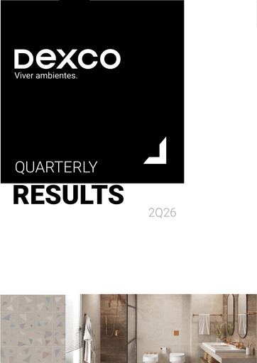 Thumbnail Dexco Quarterly Report 2026-q2