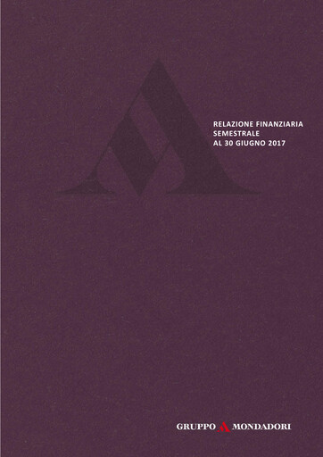 Thumbnail Arnoldo Mondadori Editore Financial Report 2017-h1
