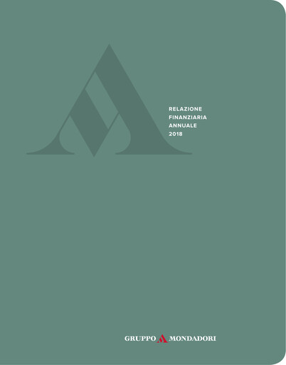Thumbnail Arnoldo Mondadori Editore Financial Report 2018