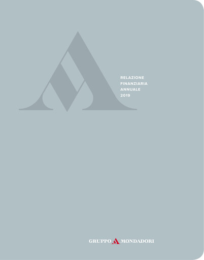Thumbnail Arnoldo Mondadori Editore Financial Report 2019