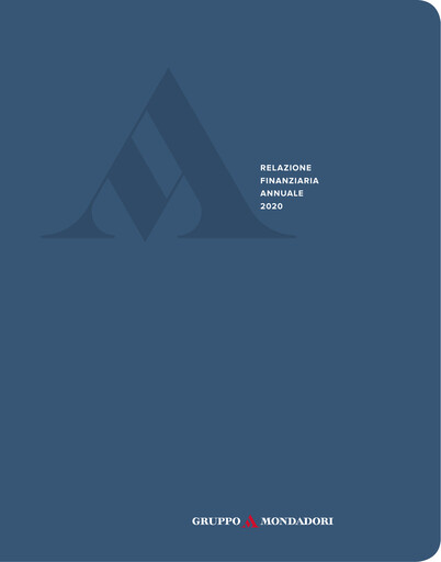 Thumbnail Arnoldo Mondadori Editore Financial Report 2020