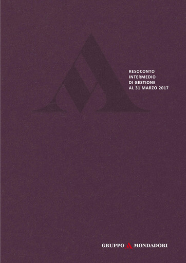 Miniature Arnoldo Mondadori Editore Rapport trimestriel 2017-q1