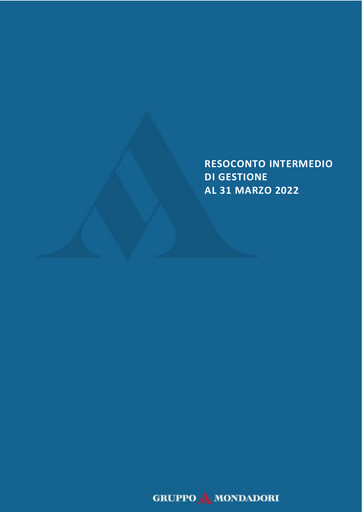 Miniature Arnoldo Mondadori Editore Rapport trimestriel 2022-q1