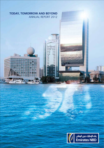 Thumbnail Emirates NBD Bank PJSC Annual Report 2012