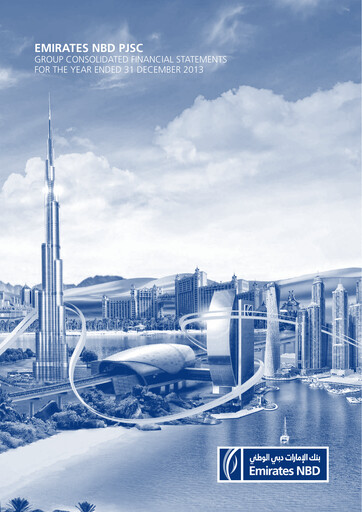 Thumbnail Emirates NBD Bank PJSC Financial Statement 2013