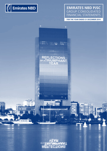 Thumbnail Emirates NBD Bank PJSC Financial Statement 2014