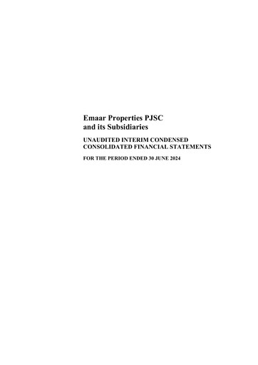 Thumbnail Emaar Properties Half-year Report 2024-h1